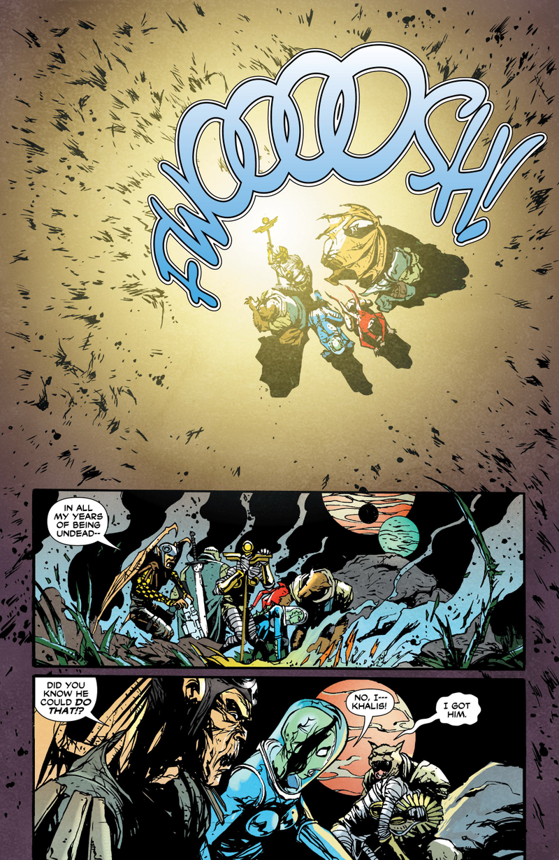 Illustration for article titled In this preview of DC's Frankenstein, a vampire with a machine gun needs no introduction